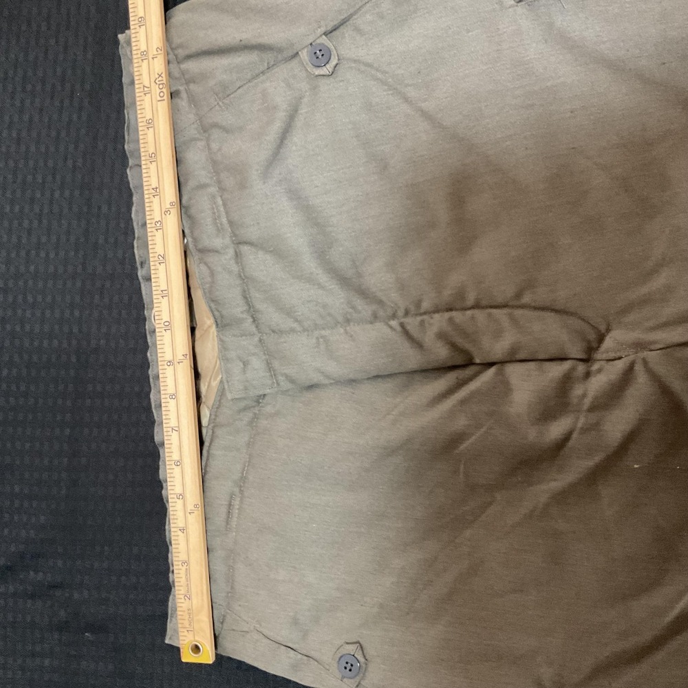 Military Pants Mens sg56 Gray Insulated‎ Quilted Lined Elastic Waist Button Fly - Picture 7 of 9